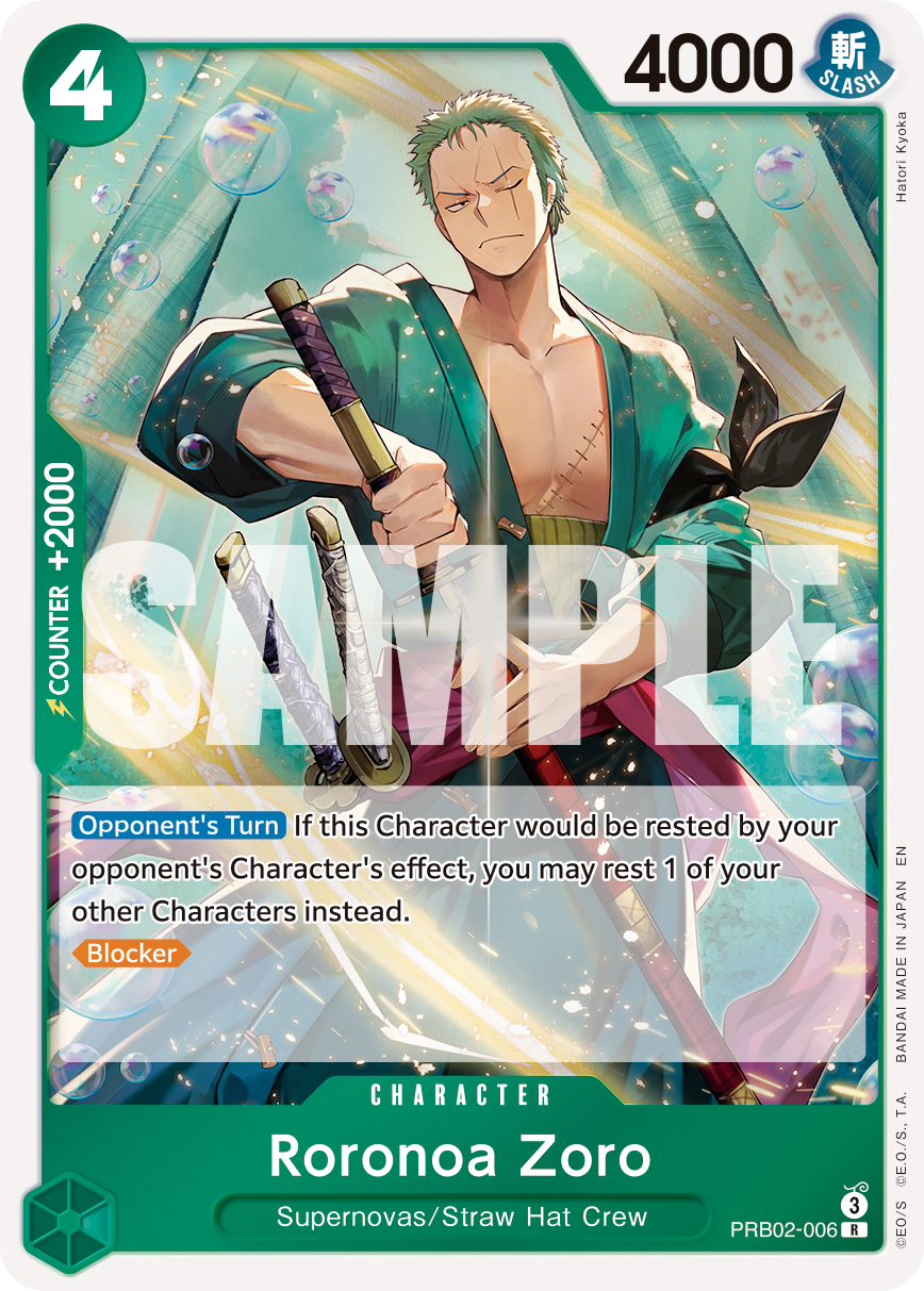 Roronoa Zoro - PRB02-006