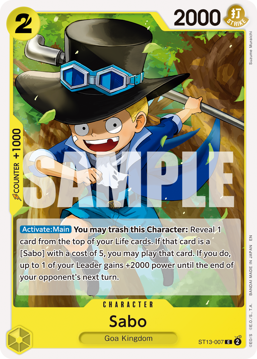 Sabo - ST13-007 (Reprint)