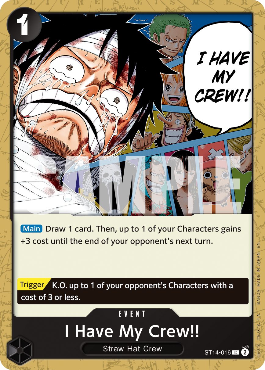 I Have My Crew!! (Reprint)