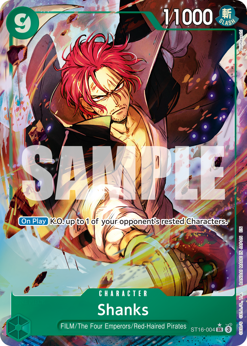 Shanks - ST16-004 (Alternate Art)