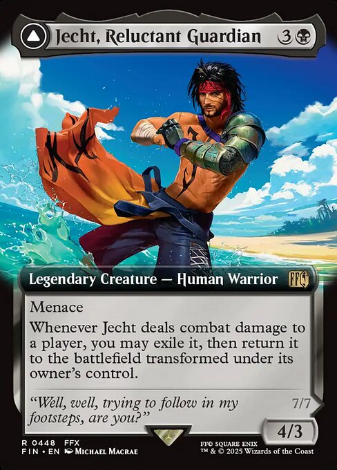 Jecht, Reluctant Guardian