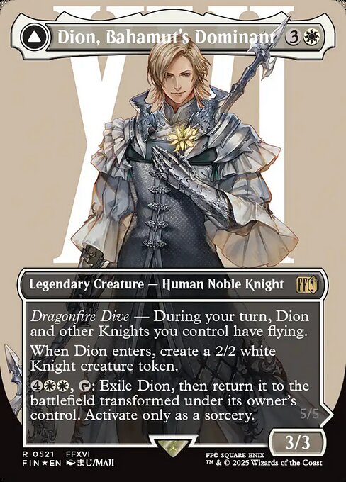 Dion, Bahamut's Dominant