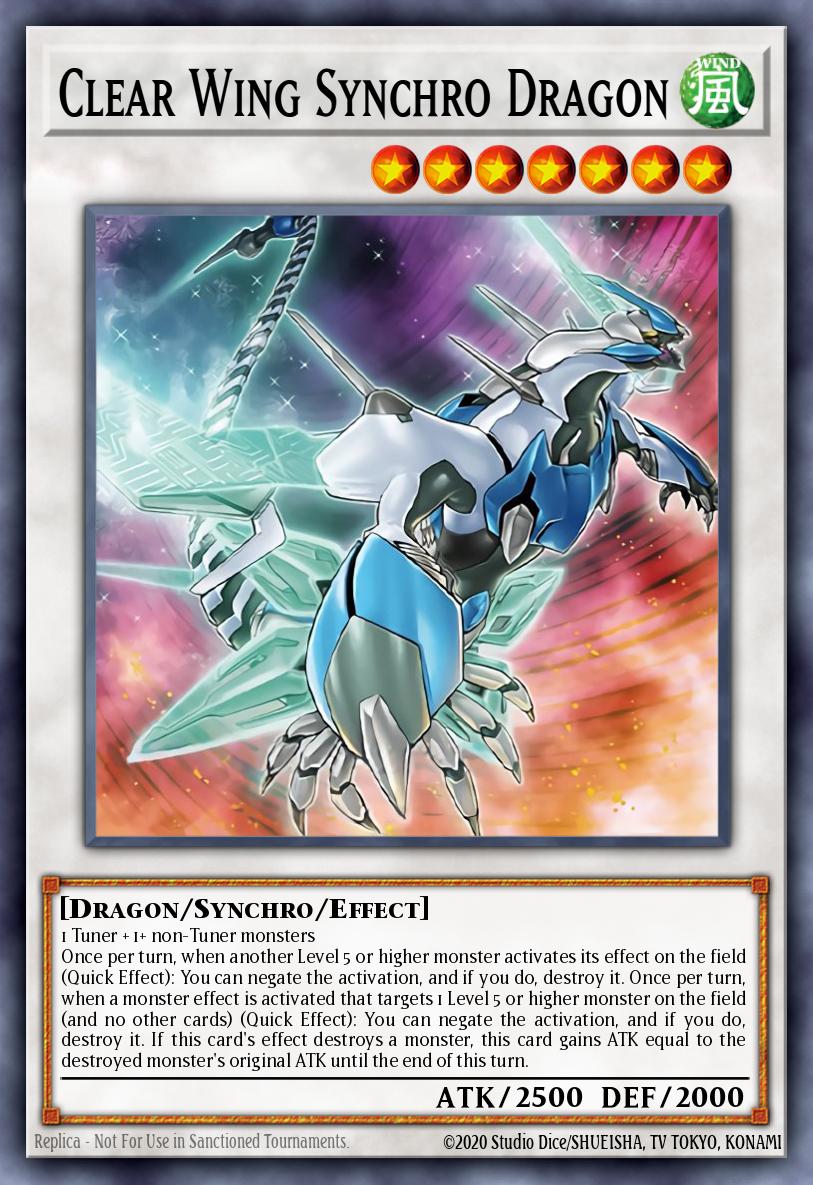 Clear Wing Synchro Dragon