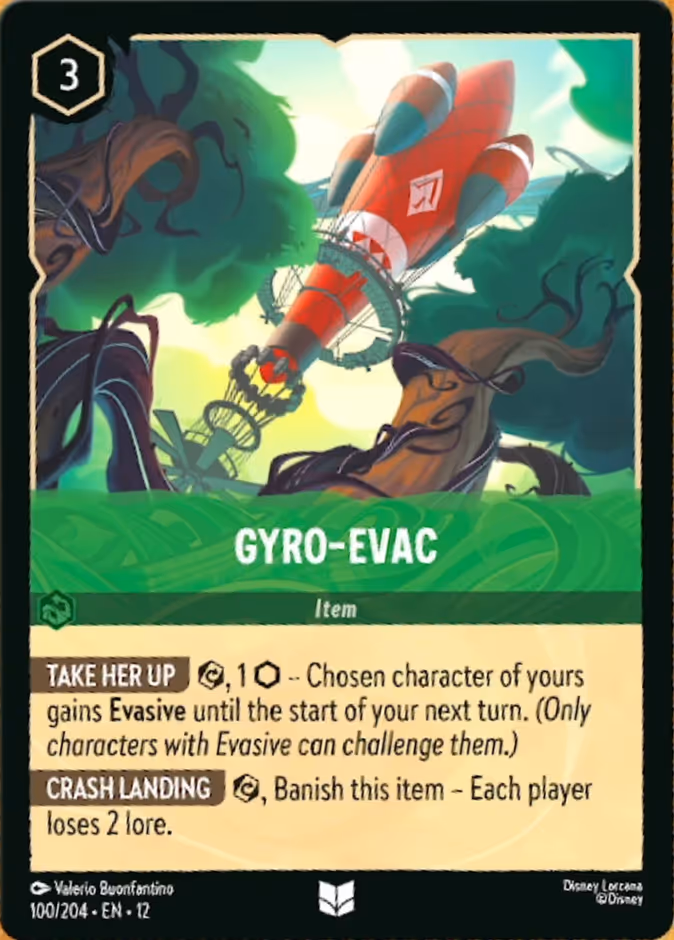 Gyro-evac