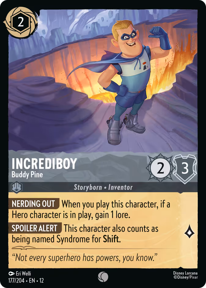 Incrediboy - Buddy Pine