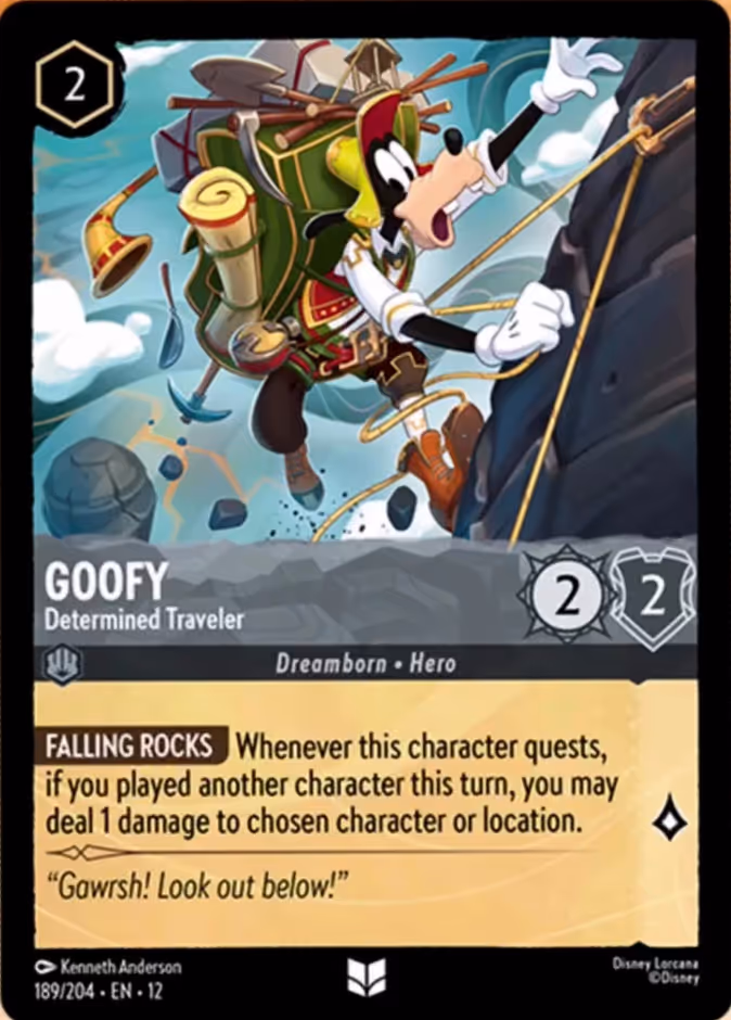 Goofy - Determined Traveler