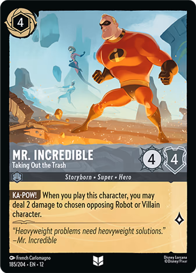 Mr. Incredible - Taking Out the Trash