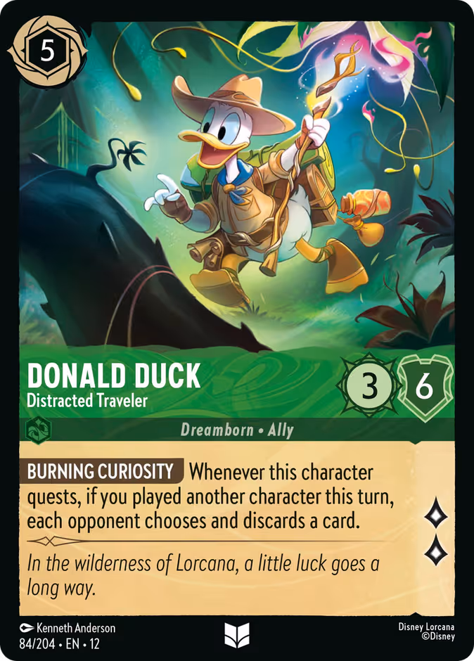 Donald Duck - Distracted Traveler
