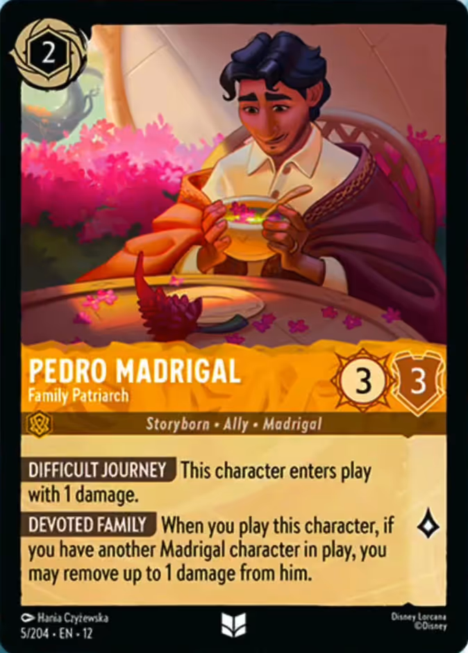 Pedro Madrigal - Family Patriarch