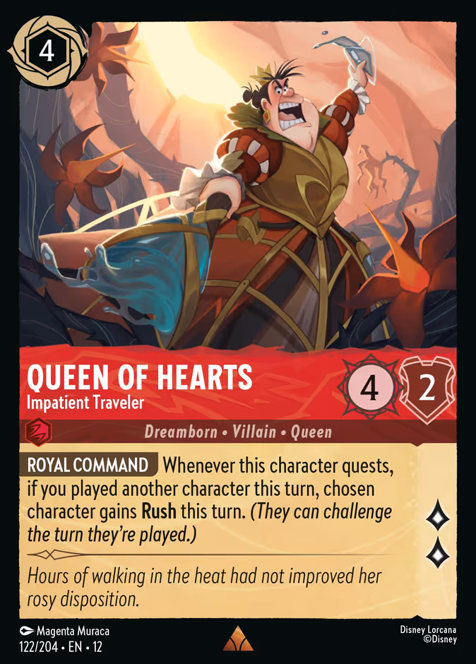 Queen Of Hearts - Impatient Traveler