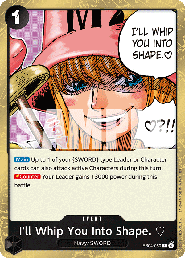 I'll Whip You Into Shape.