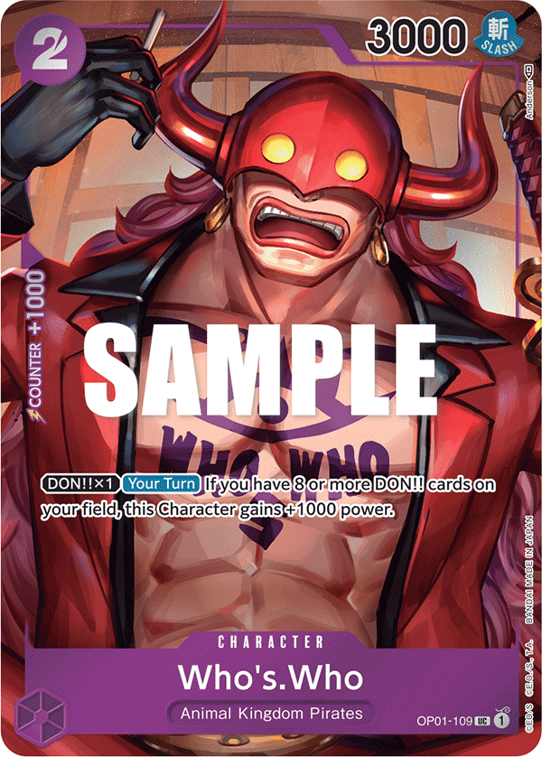 Who's.Who (Box Topper)