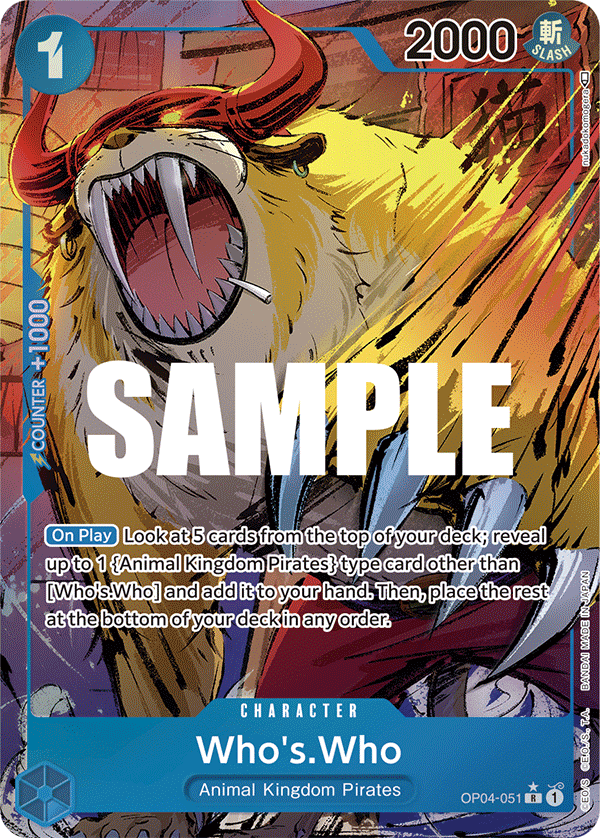 Who's.Who (Alternate Art)