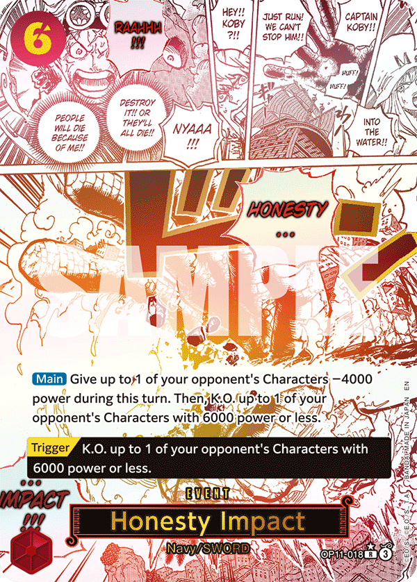 Honesty Impact (Alternate Art)