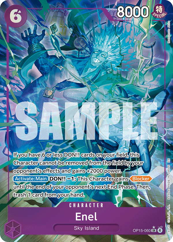 Enel (OP15-060) (Alternate Art)