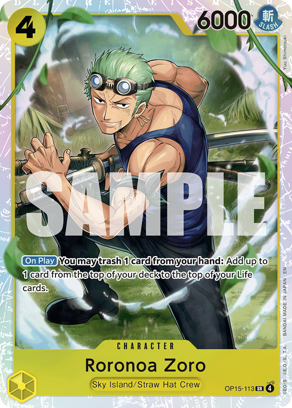 Roronoa Zoro (OP15-113)
