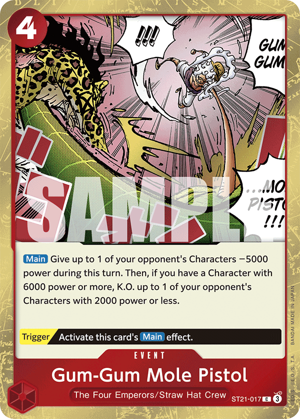 Gum-Gum Mole Pistol