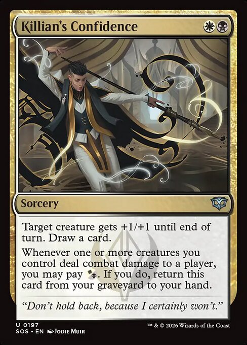 Killian's Confidence