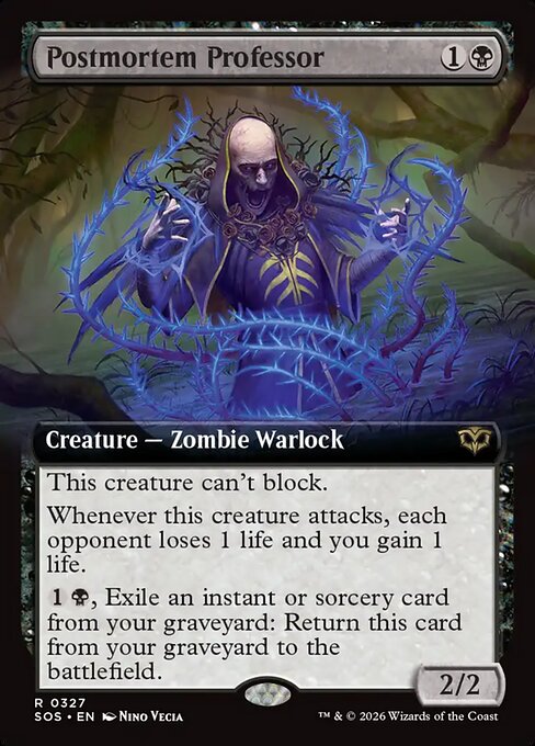 Postmortem Professor