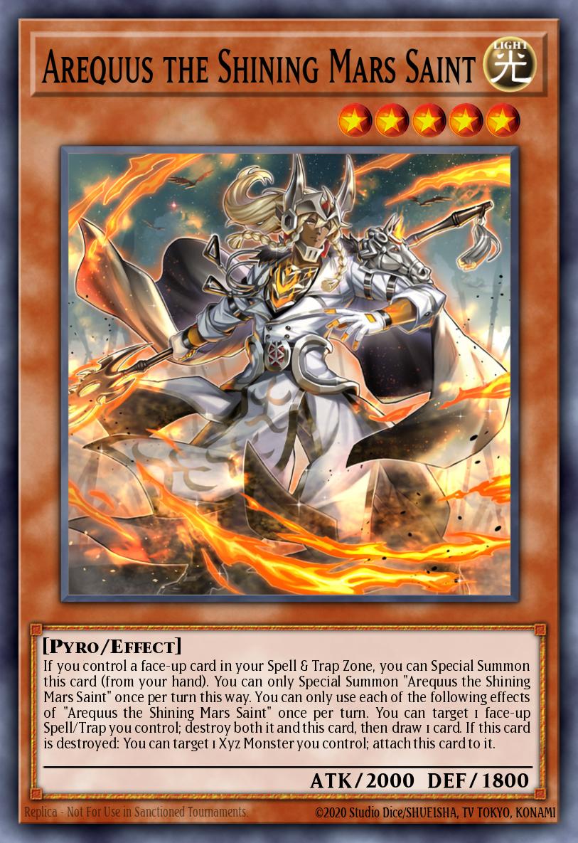 Arequus the Shining Mars Saint