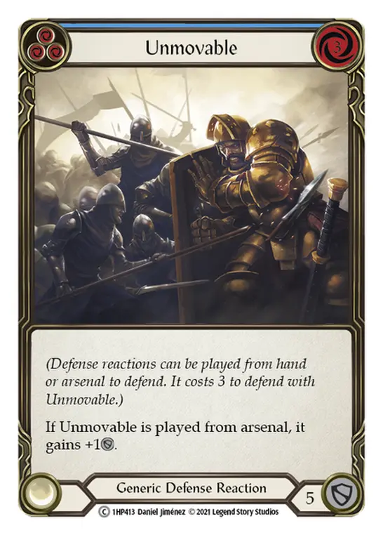 Unmovable