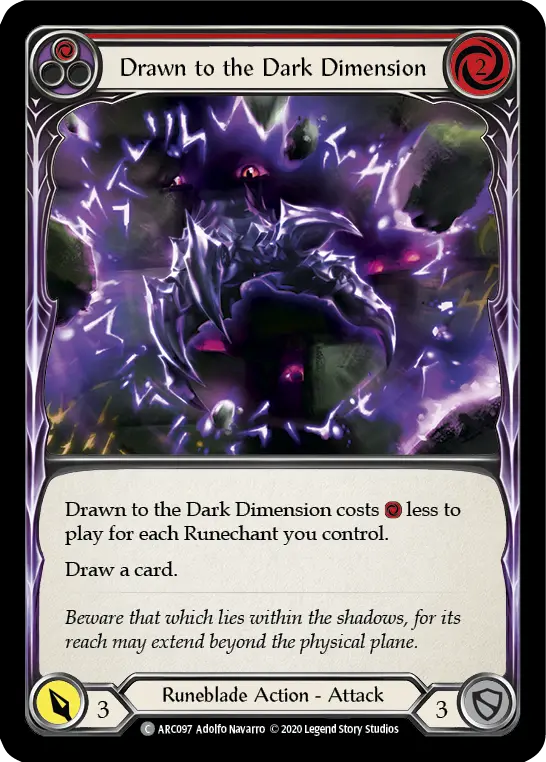 Drawn to the Dark Dimension