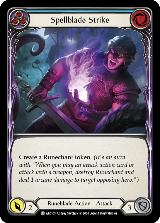 Spellblade Strike