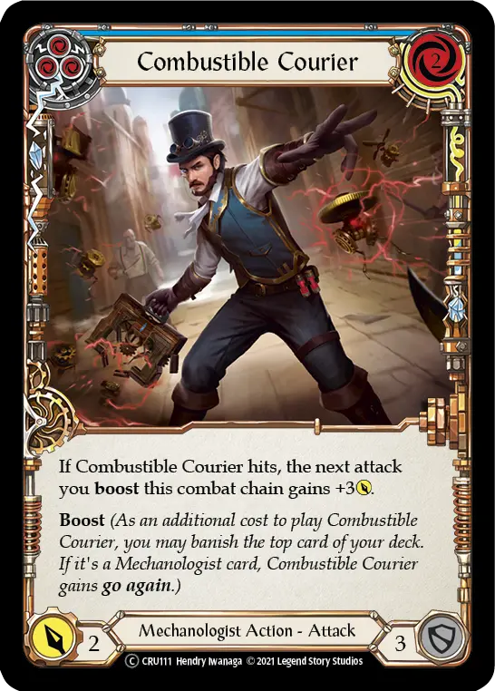 Combustible Courier