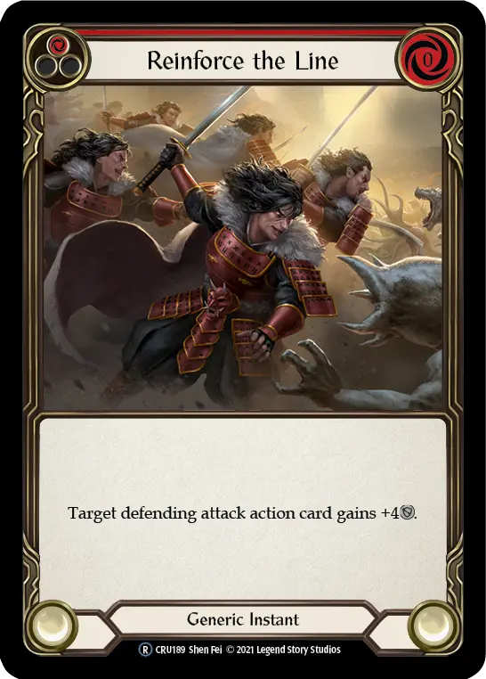 Reinforce the Line