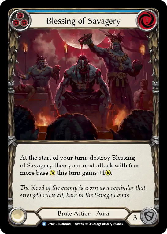 Blessing of Savagery