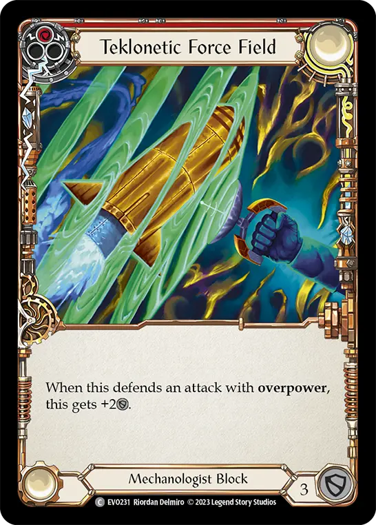 Teklonetic Force Field