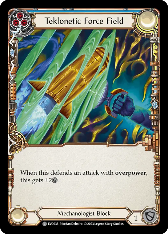 Teklonetic Force Field