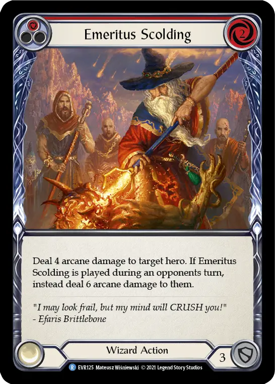 Emeritus Scolding