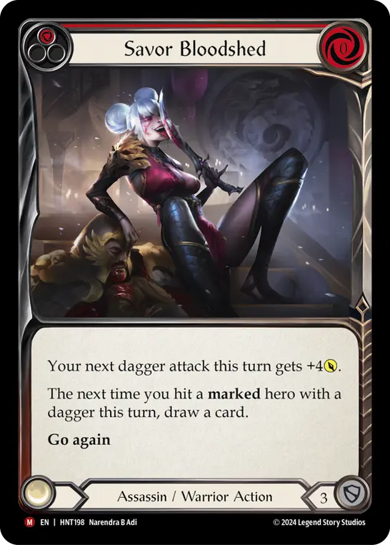 Savor Bloodshed