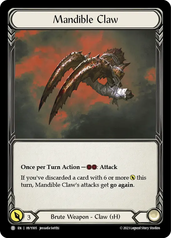 Mandible Claw