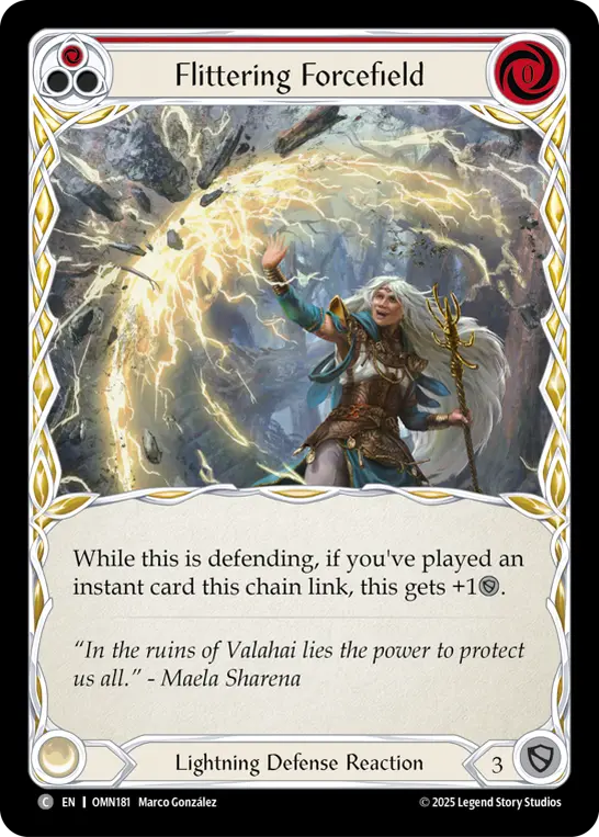Flittering Forcefield