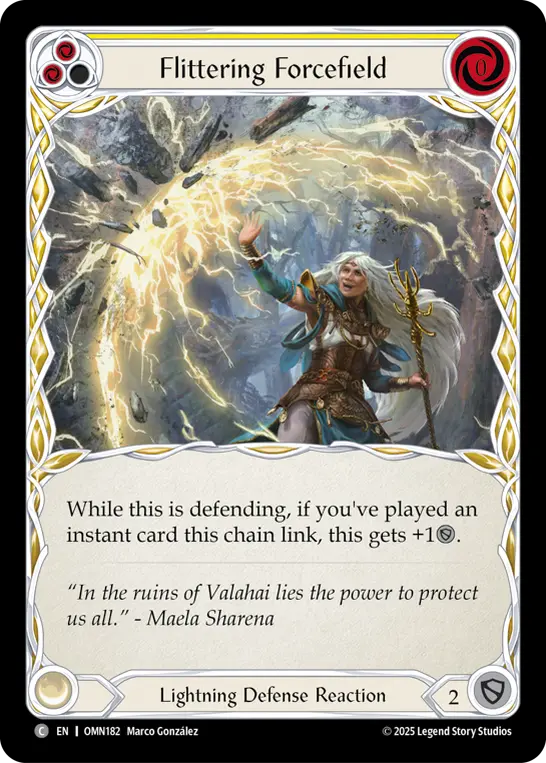 Flittering Forcefield