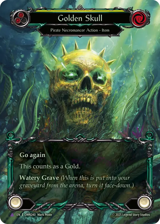 Golden Skull