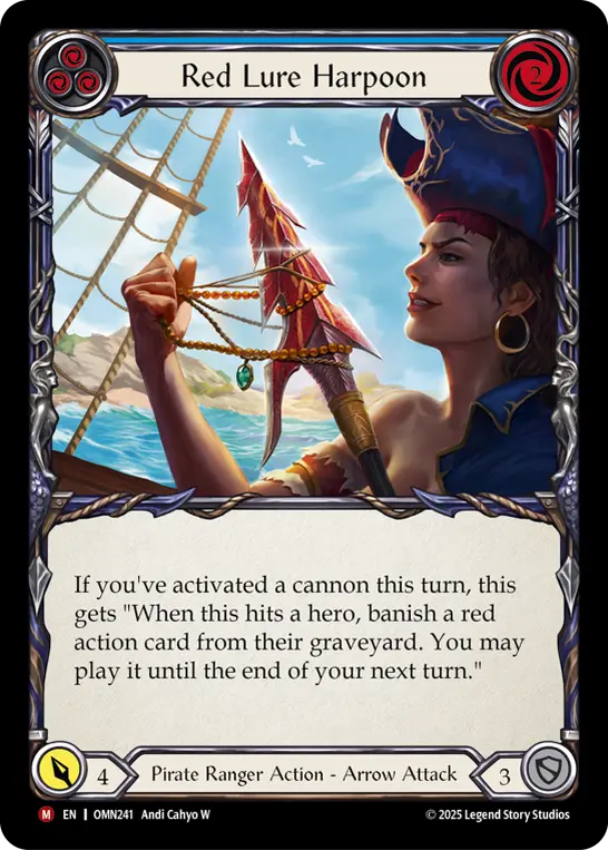 Red Lure Harpoon