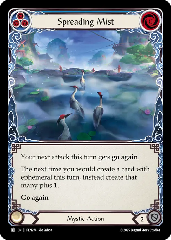 Spreading Mist