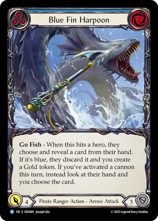 Blue Fin Harpoon