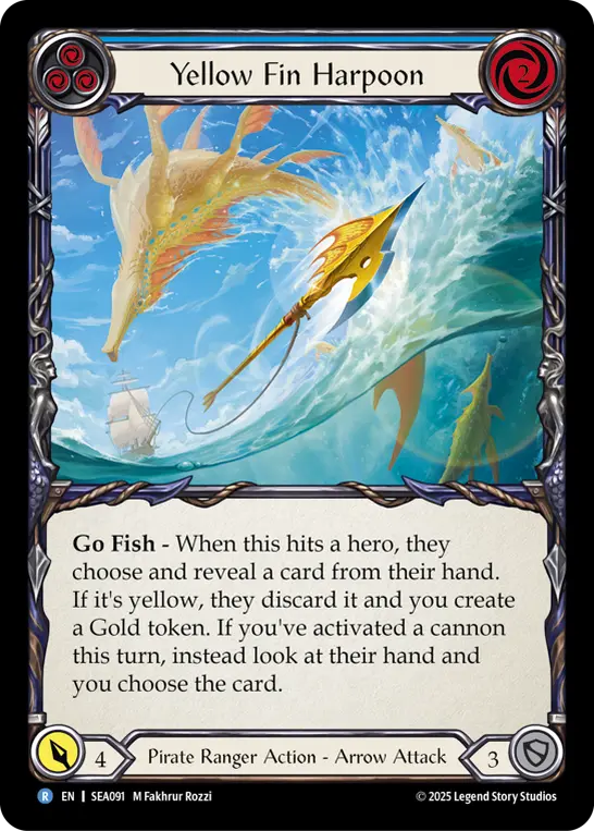 Yellow Fin Harpoon