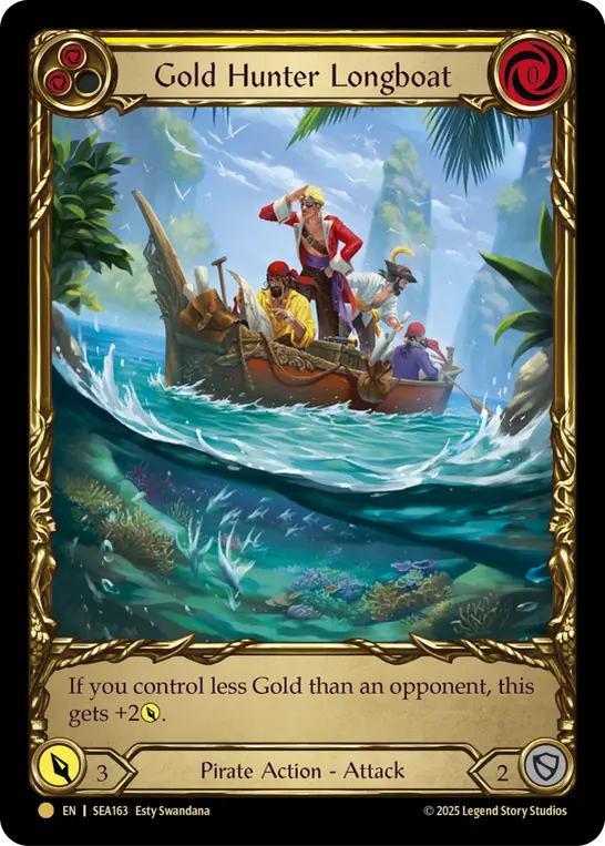 Gold Hunter Longboat