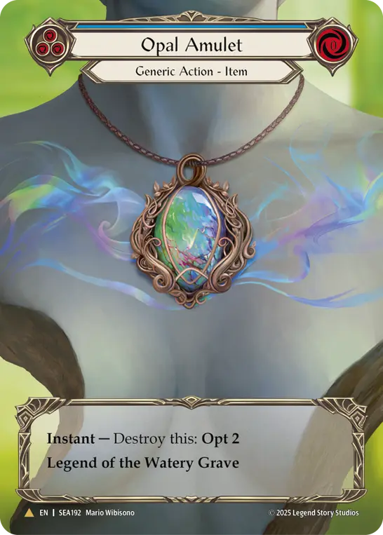 Opal Amulet