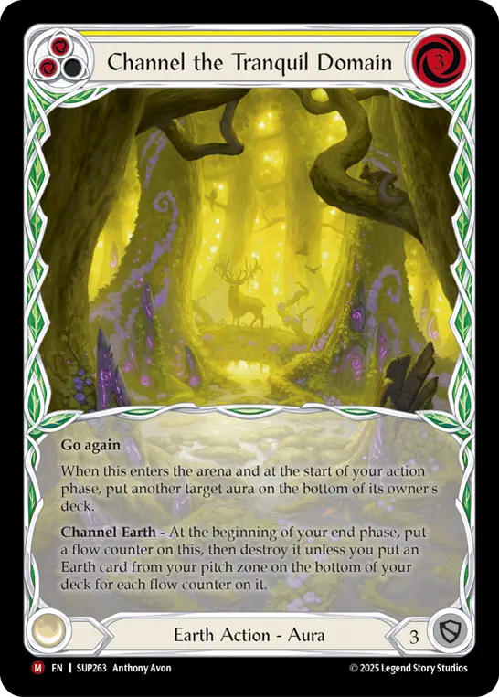 Channel the Tranquil Domain