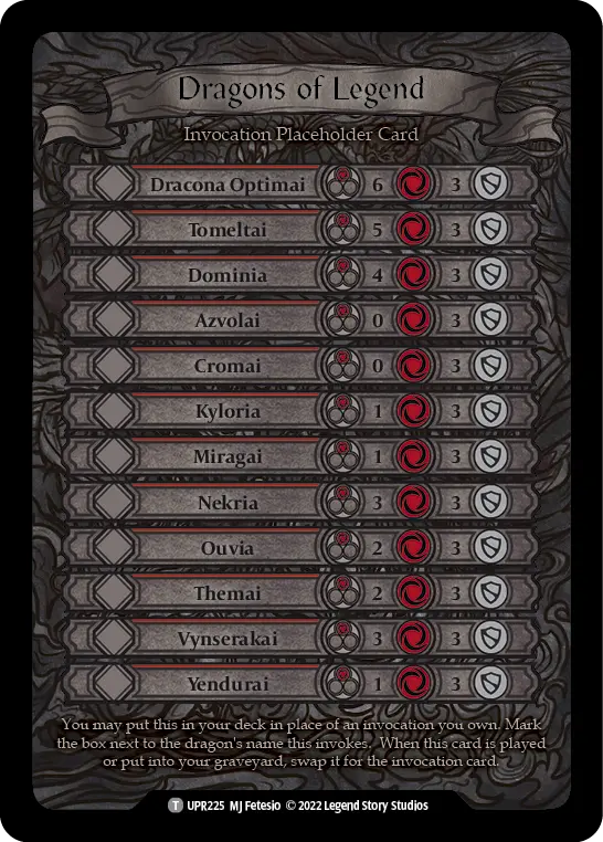 Dragons of Legend