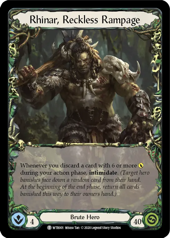 Rhinar, Reckless Rampage