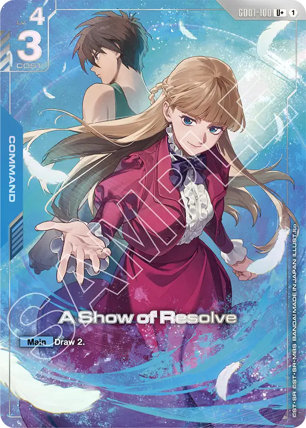 A Show of Resolve
