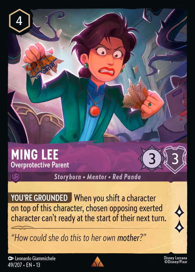 Ming Lee - Overprotective Parent