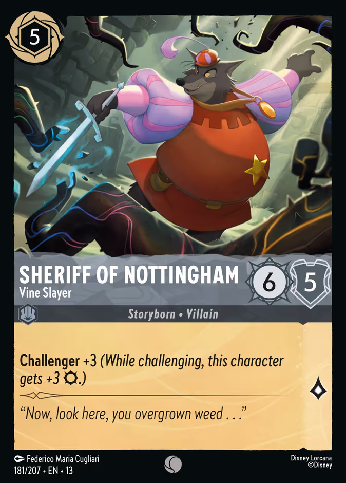 Sheriff of Nottingham - Vine Slayer